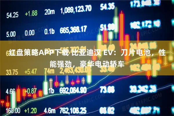 红盘策略APP下载 比亚迪汉 EV：刀片电池，性能强劲，豪华电动轿车